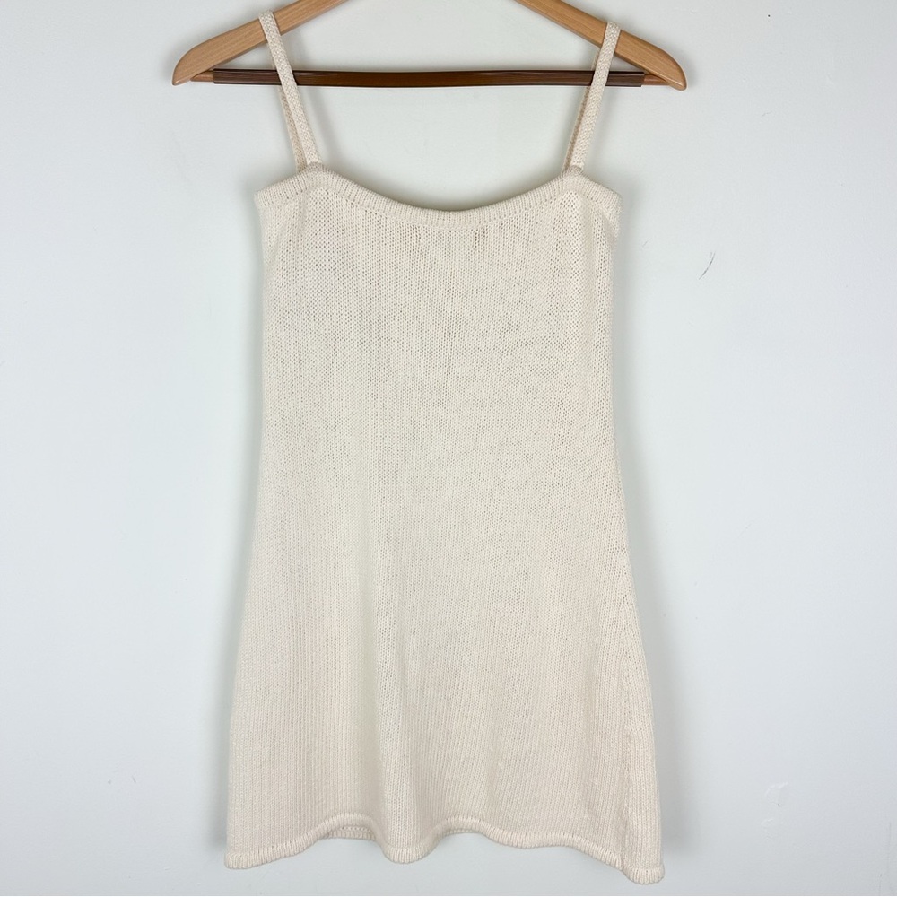 St. Agni Amelia Knit Tunic or Dress in Ecru - Picture 8 of 13